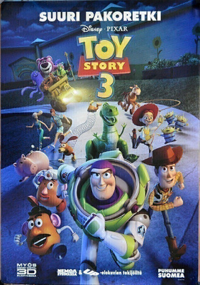 Elokuvajuliste: Toy Story 3 (Disney / Pixar)