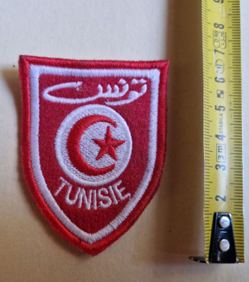 Tunisie/ Tunisia vintage kangasmerkki