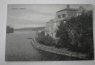 Inkoo, Fagervikin (Vaakerin) kartano, mv pk, p. 1913