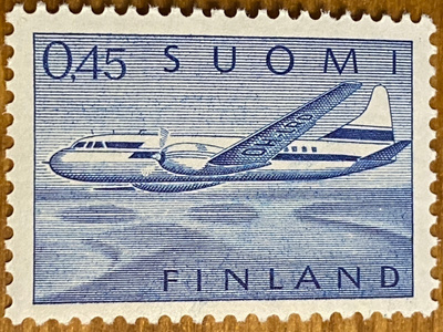 YLEISMERKKI LENTOKONE 0,45MK**