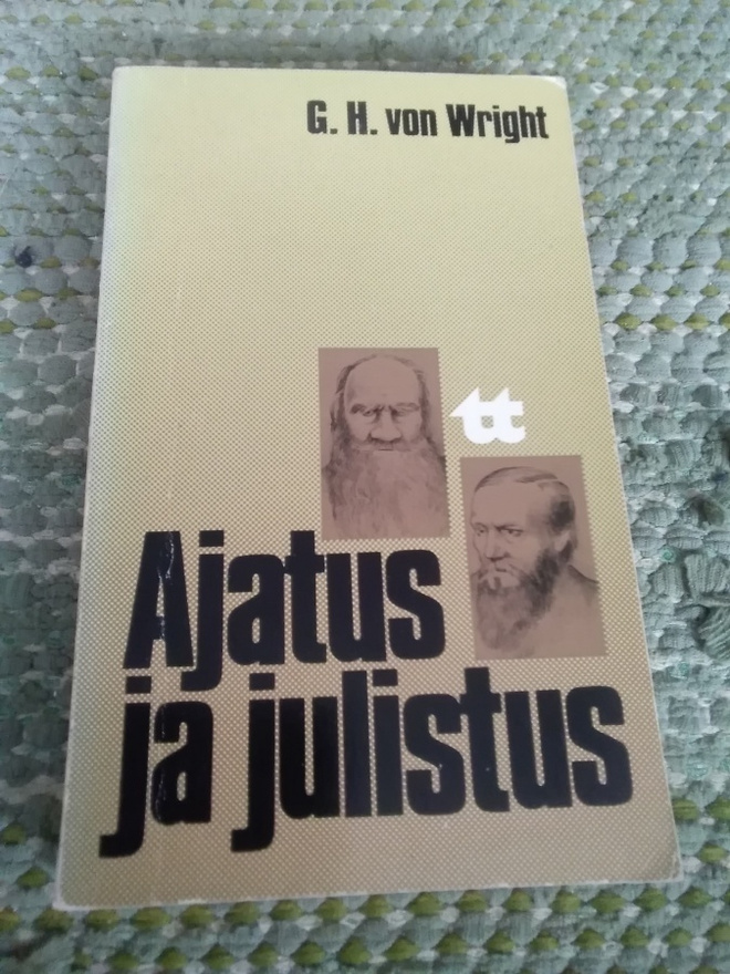 Georg Henrik von Wright: Ajatus ja julistus -pokkari-