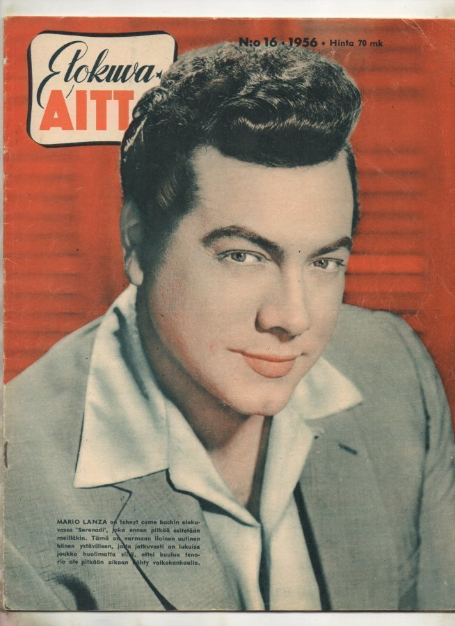 Elokuva-Aitta n:o 16 1956  Mario. Rock & Phylis. Evakko.