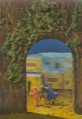 Pyhä perhe PILGRIMS    3D kolmiulotteinen     p120