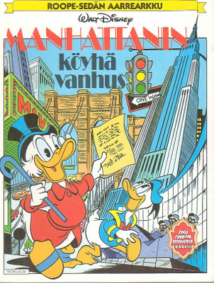 Aku Ankan parhaat XXXVIII - MANHATTANIN KÖYHÄ VANHUS (1p)