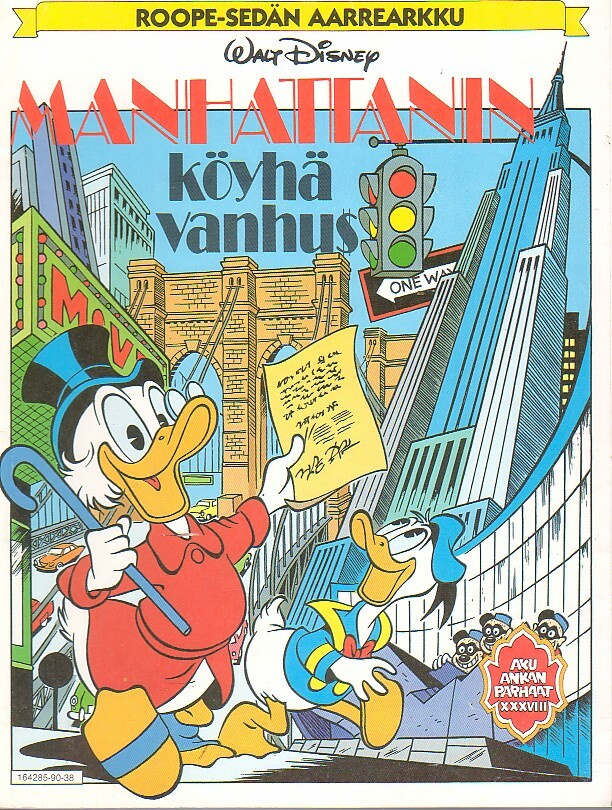 Aku Ankan parhaat XXXVIII - MANHATTANIN KÖYHÄ VANHUS (1p)