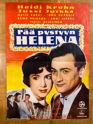 Vanha elokuvajuliste: Pää pystyyn Helena (iso juliste)