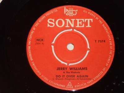 7" JERRY WILLIAMS - Do It Over Again - single 1963 EX-