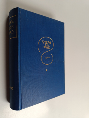 Vem och vad 1962: biografisk handbok