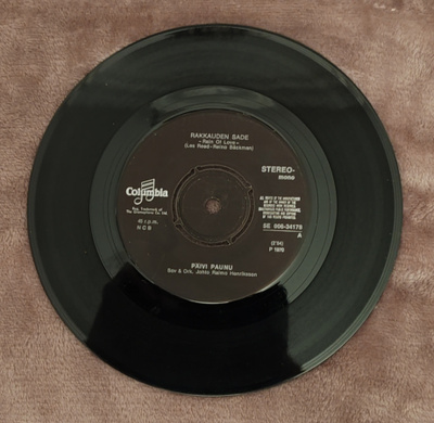 Päivi Paunu Rakkauden Sade 7"Single