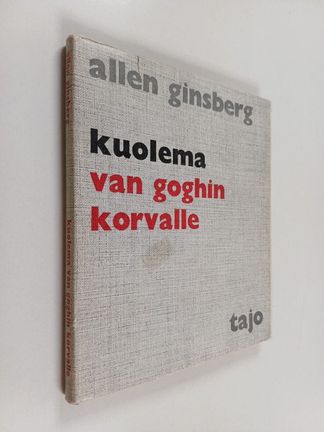 Allen Ginsberg : Kuolema Van Goghin korvalle