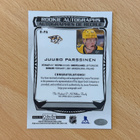2022-23 OPC Platinum Juuso Parssinen Rookie Autographs - pikkukuva 2