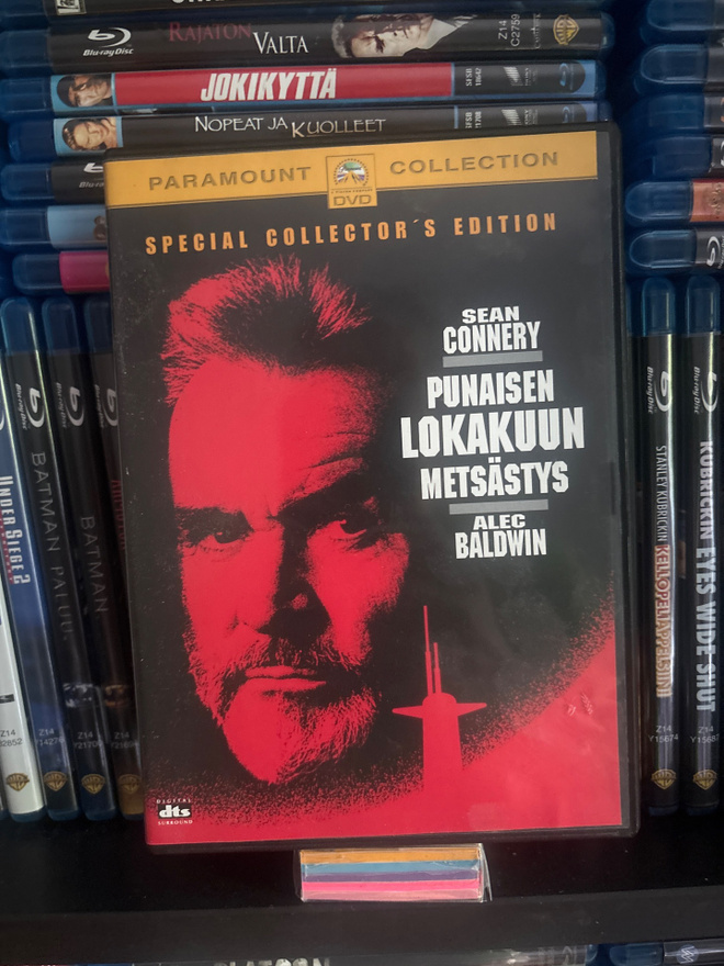 Sean Connery: Punaisen lokakuun metsästys (1990)