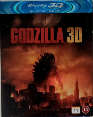 GODZILLA 3D + 2 D BLU-RAY (2 DISCS)