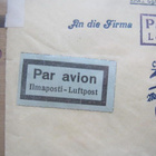 Lentoposti kuori Saksaan vuodelta 1933 3x1,5 pun merkeillä - pikkukuva 3