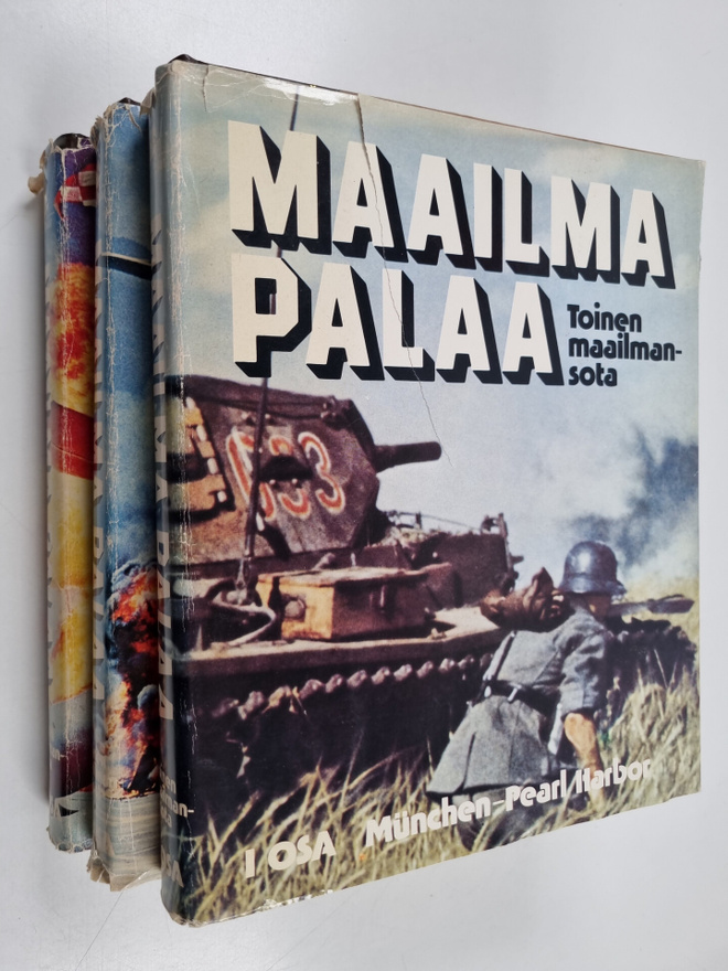 Maailma palaa : toinen maailmansota 1-3
