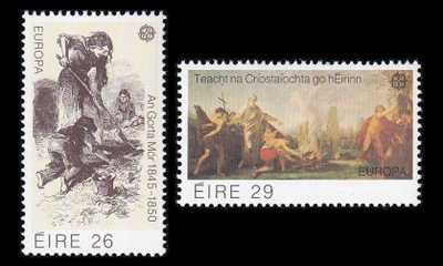 Irlanti 466-7 ** Europa historiallisia tapahtumia (1982)