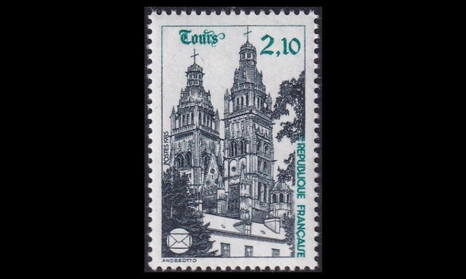 Ranska 2501 ** Filatelistikonferenssi (1985)