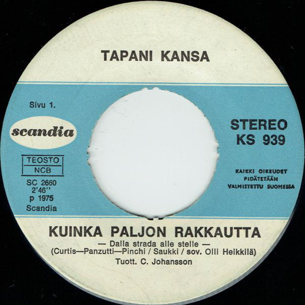 Tapani Kansa – Kuinka Paljon Rakkautta