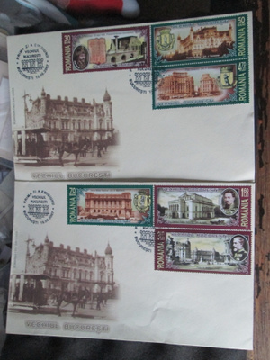 2FDC Romania 2007: Bukarestin arkkitehtuuri