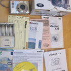 VANHA Kamera Nikon Coolpix L5 VR - pikkukuva 1