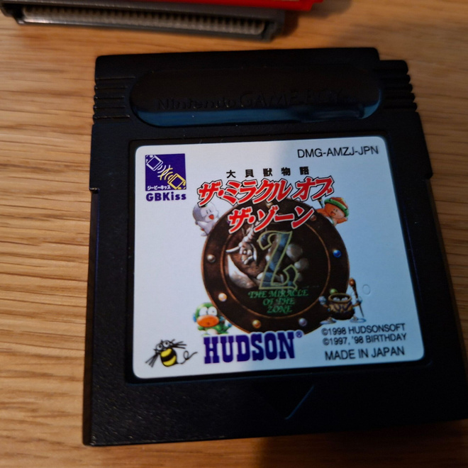 Game boy Color Daikajuu Monogatari Miracle of the Zone JPN