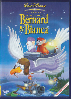Disney klassikko 23: Pelastuspartio Bernard & Bianca (DVD)