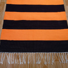 Raitamatto musta/oranssi 197x75cm - pikkukuva 3