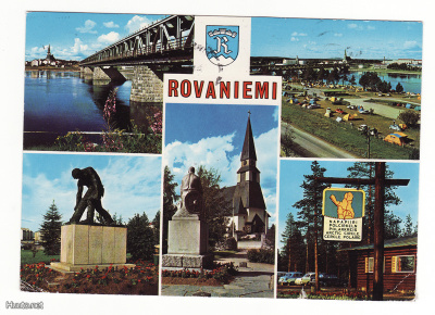 Postikortti, ROVANIEMI