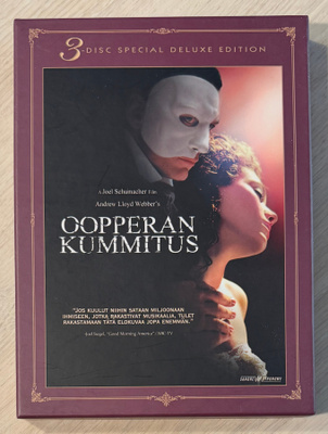 Oopperan kummitus (2004) Deluxe Edition (3DVD)