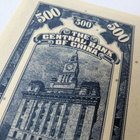 500 CUSTOMS GOLD UNITS - KIINA - CHINA 1947 - pikkukuva 4