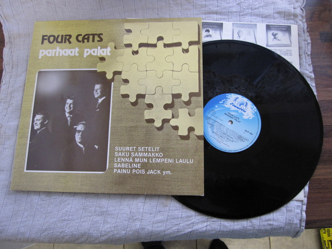 FOUR CATS - parhaat palat ( hienokunto LP