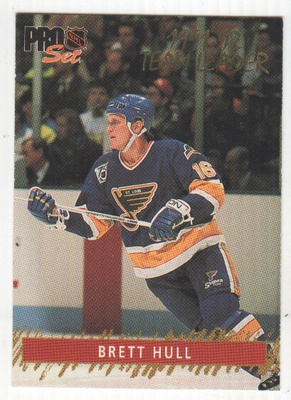 Brett Hull Pro set team leader erikoiskortti.