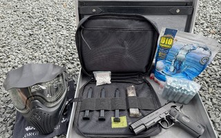 ASG STI Duty One CO2 blowback AirSoft -pistooli + varusteet