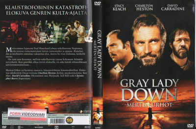 GRAY LADY DOWN - MERTEN URHOT (29 846)-FI-DVD charlton hesto