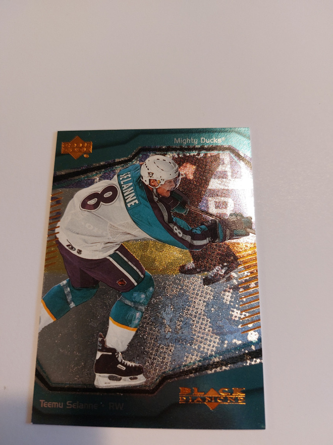 2000-01 Black Diamond #2 Teemu Selänne