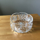 Kristallikulho / malja, Kehrä kuvio ( halkaisija 18 cm ) - pikkukuva 4