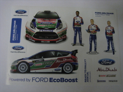 Ford rallitarra 6 C: Ford Fiesta / Tarra-arkki