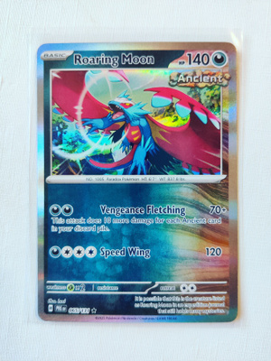 Roaring Moon Holo Rare