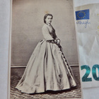 VANHA CDV Valokuva Nayttelijä Hedvig Raa-Winterhjelm 1860-l - pikkukuva 1