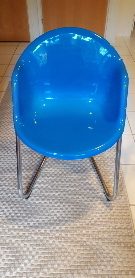 Yrjö Kukkapuro tuoli 419, retro Haimi tuoli