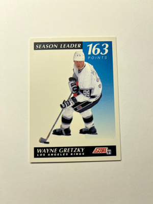 1991-92 Score Wayne Gretzky #406