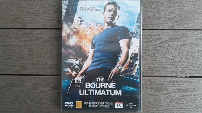 DVD: The Bourne Ultimatum (Matt Damon 2007) UUSI