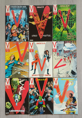V - Sarja vuosikerrat 1986 & 1987
