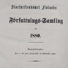 Storfurstendömet Finlands Författnings-Samling för 1880 - pikkukuva 3