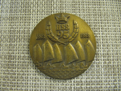 HSS -95 Purjehdusmitali 1893-1988.