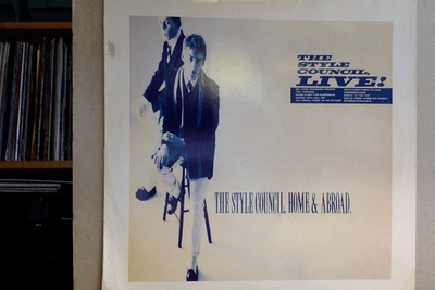 THE STYLE COUNCIL , LIVE :: HOME & ABROAD :: VINYYLI LP 1986