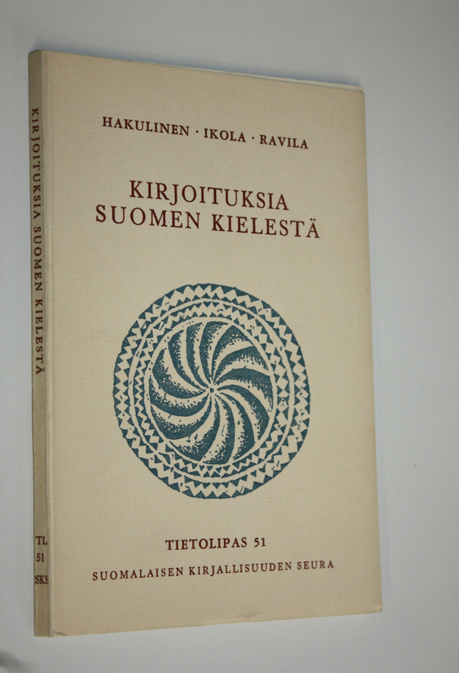 Lauri Hakulinen : Kirjoituksia suomen kielestä