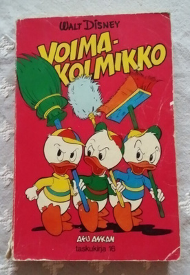 Aku Ankan taskukirja 16 Voimakolmikko 1.p.