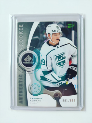 Rasmus Kupari 21-22 SP Game-Used Authentic Rookie /999