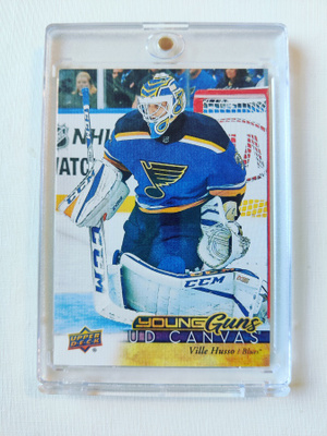17-18 UD Young Guns Canvas - Ville Husso